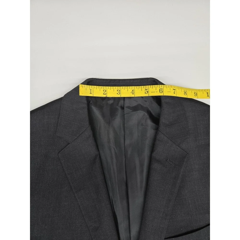 Bonobos Men's Slim Fit 2 Button Wool Blend‎ Blazer 15400 Charcoal Size 40R